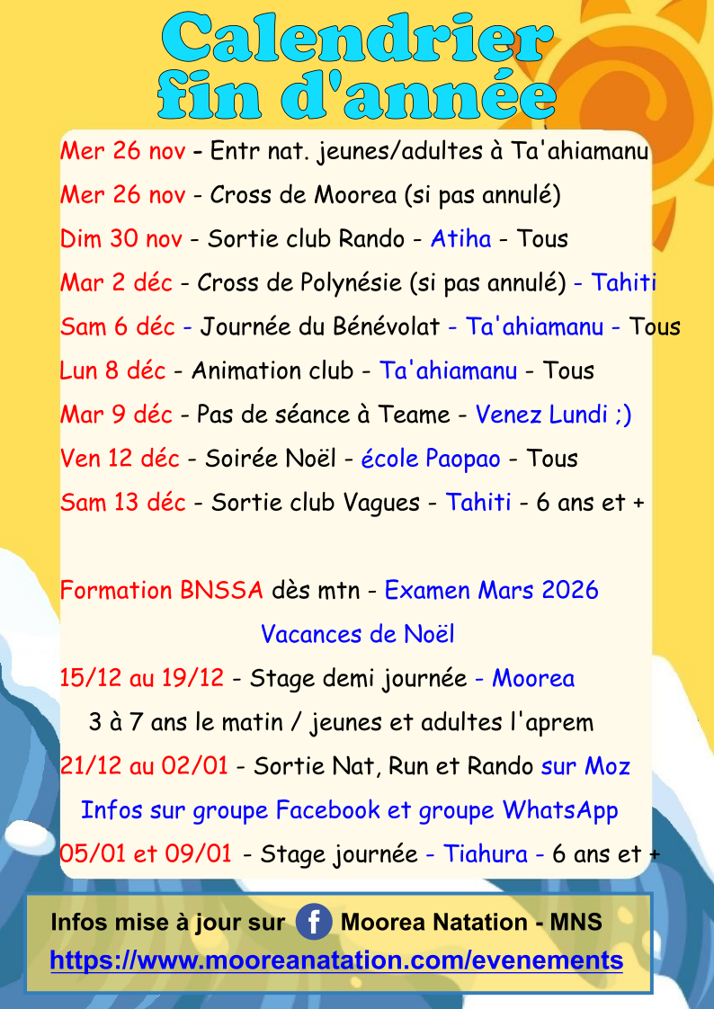 🌈Ce que nous vous prévoyons pour les prochaines semaines