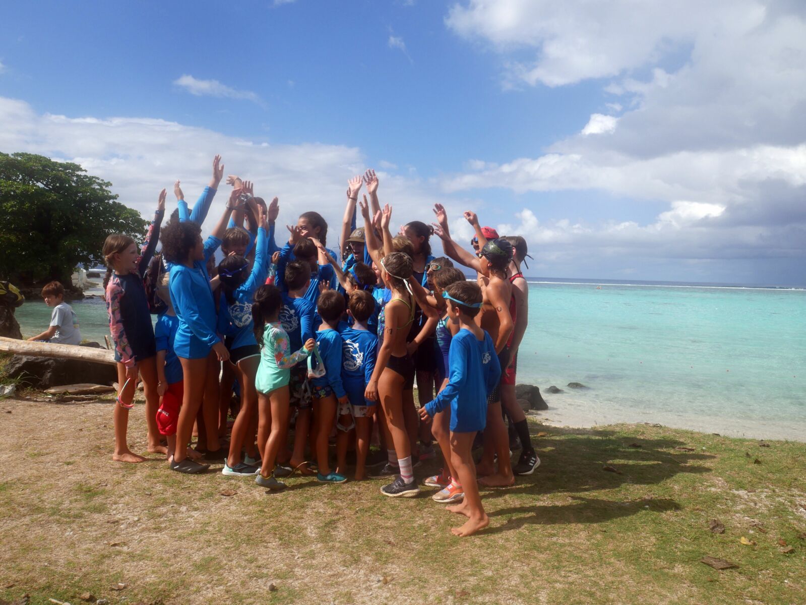 Bravo à tous les jeunes qui ont participé au SwimRun de Moorea 2026