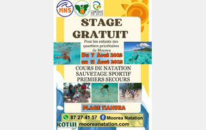 Stage pour les enfants de quartier prioritaire