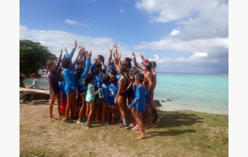 Bravo à tous les jeunes qui ont participé au SwimRun de Moorea 2026