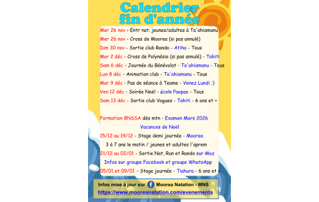 🌈Ce que nous vous prévoyons pour les prochaines semaines